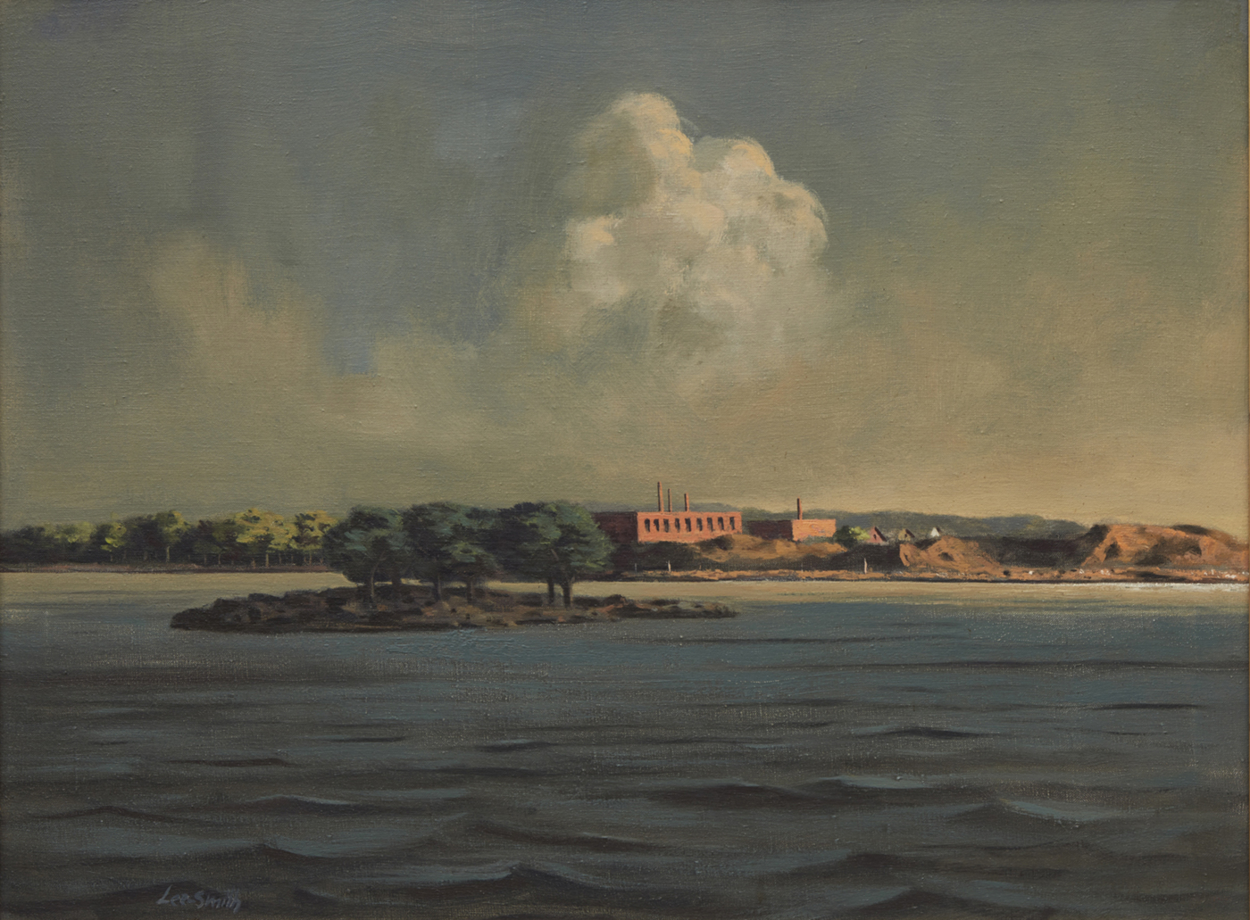 Landscape, 1962, oil on linen canvas, 24 x 32 inches; 61 x 81.3 cm