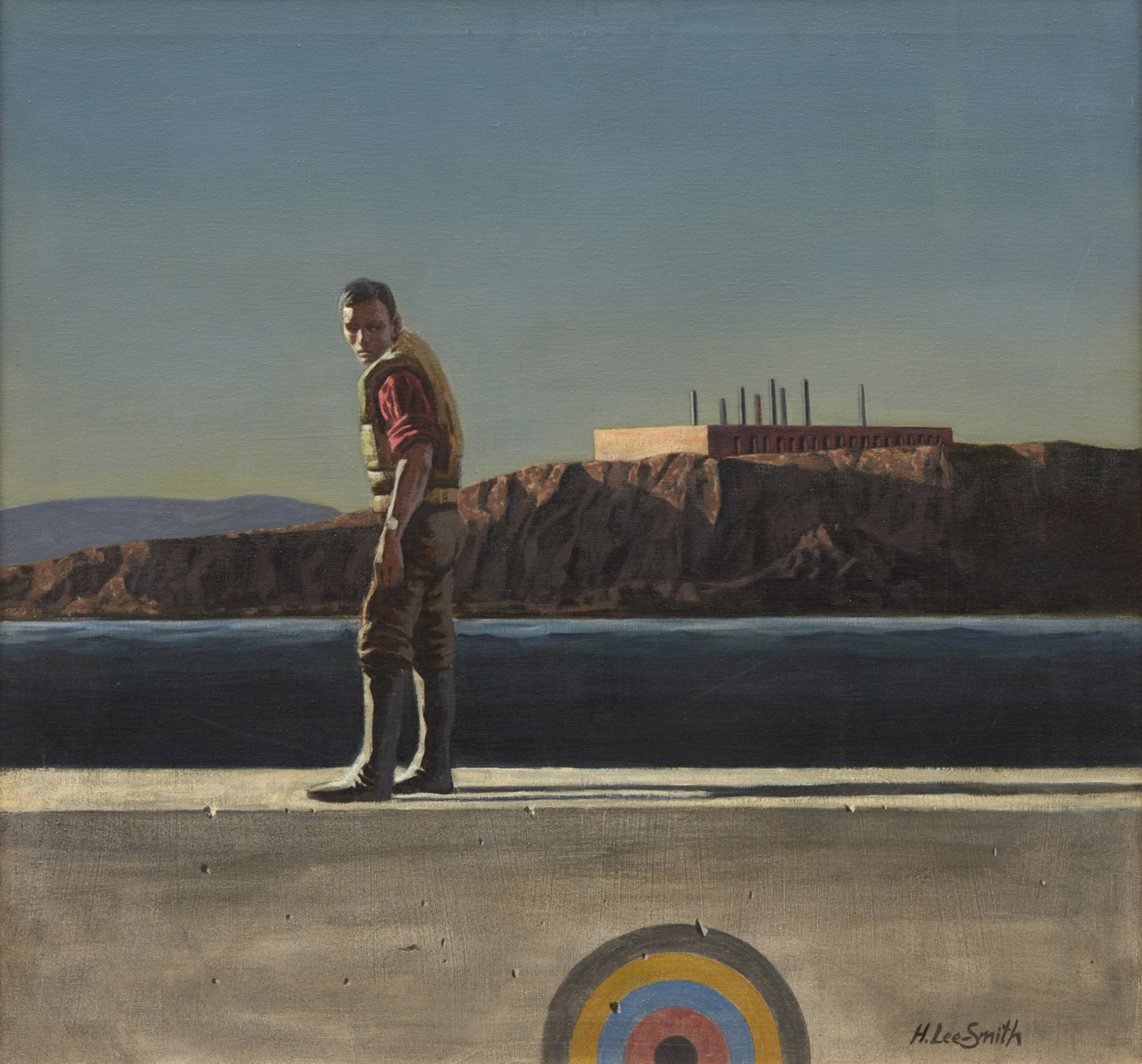 Indecision II, 1980s, oil on canvas, 34 x 32 inches; 86.4 x 81.3 cm