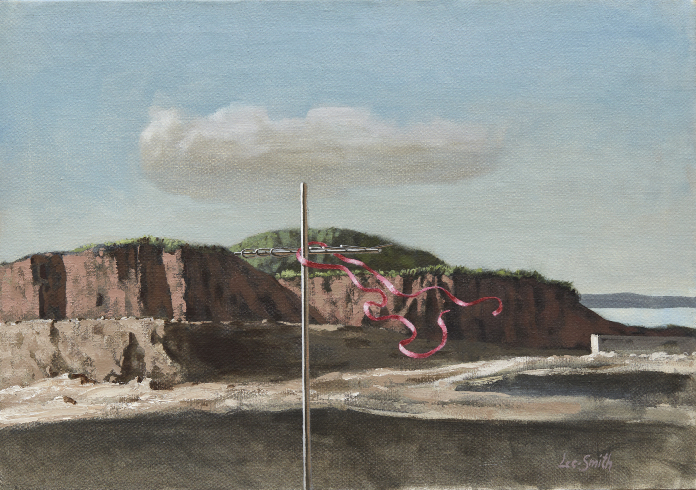 Landscape IV, 1986, oil on canvas, 24 x 34 inches; 61 x 86.4 cm