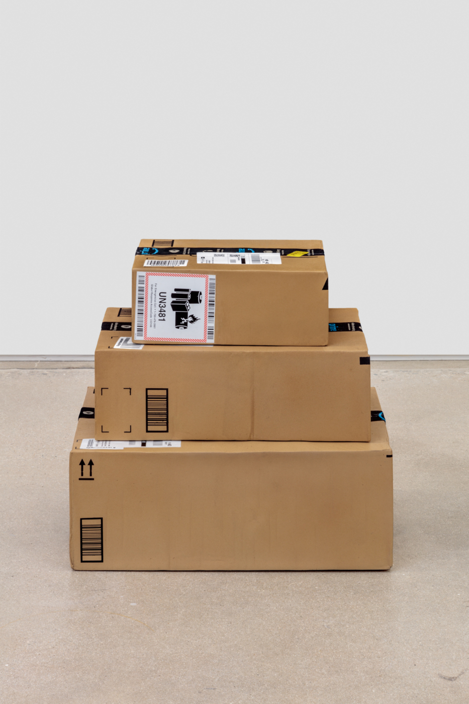 Mungo Thomson, Snowman, 2022, painted bronze, 20 1/2 x 16 1/4 x 22 inches; 52.07 x 41.27 x 55.88 cm
