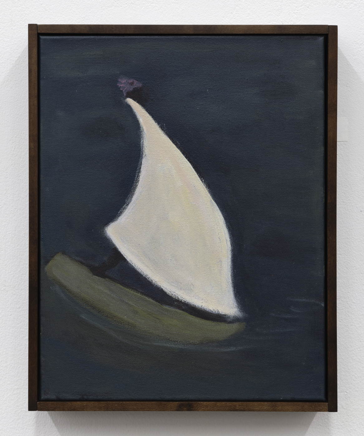 Sloop: New Sun, 2022. Acrylic on canvas, 14 x 11 in. (35.56 x 27.94 cm)