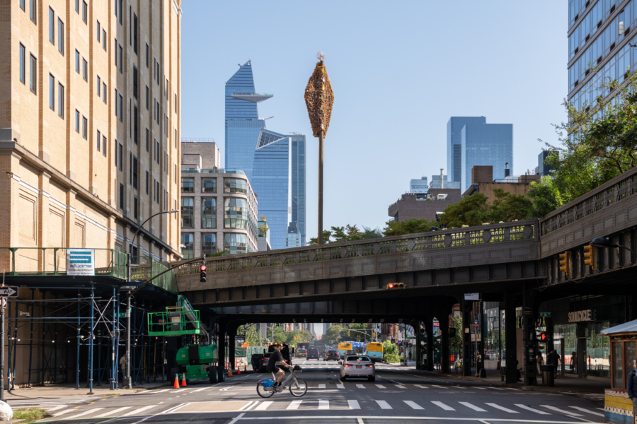 Arthur Simms on the High Line