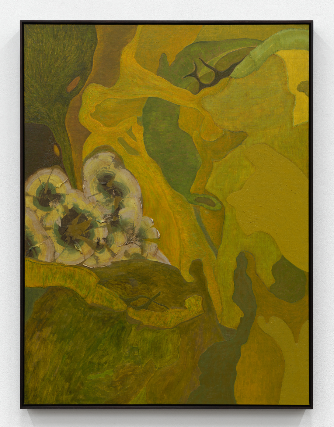 Tincture, 2023-25. Oil on linen, 40 x 30 in. (101.60 x 76.20 cm), 40 5/8 x 30 3/4 in. (103.82 x 78.42 cm) framed