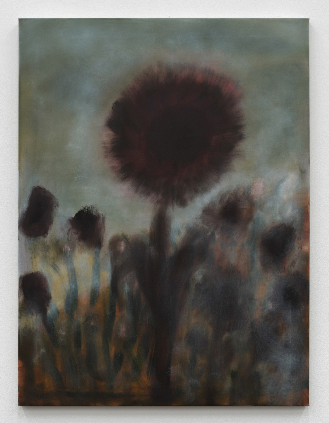 Kathryn Lynch, Winter Wildflowers, 2025. Oil on linen, 40 x 30 in. (101.60 x 76.20 cm)