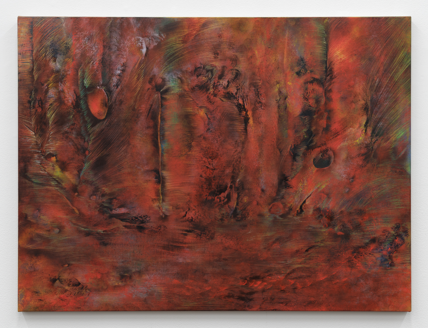 Lucy Bull, 8:22, 2025. Oil on linen, 30 x 40 in. (76.20 x 101.60 cm)