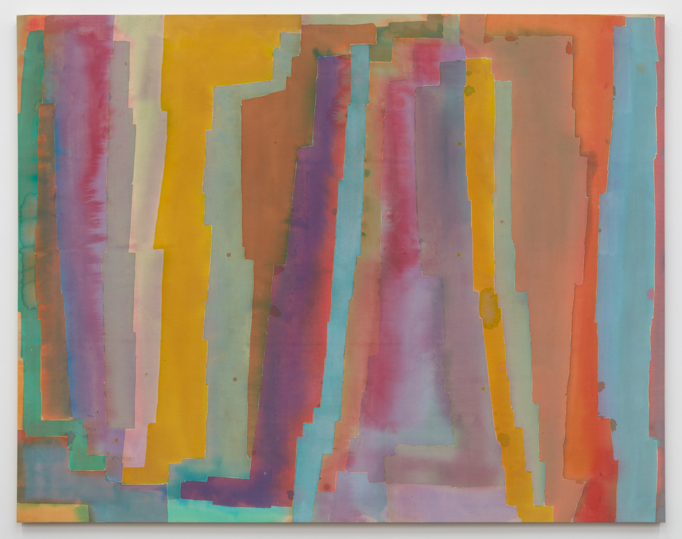 DESPLAIN, 1974. Acrylic on canvas, 86¾ × 110¾ in. (220.4 × 281.3 cm)