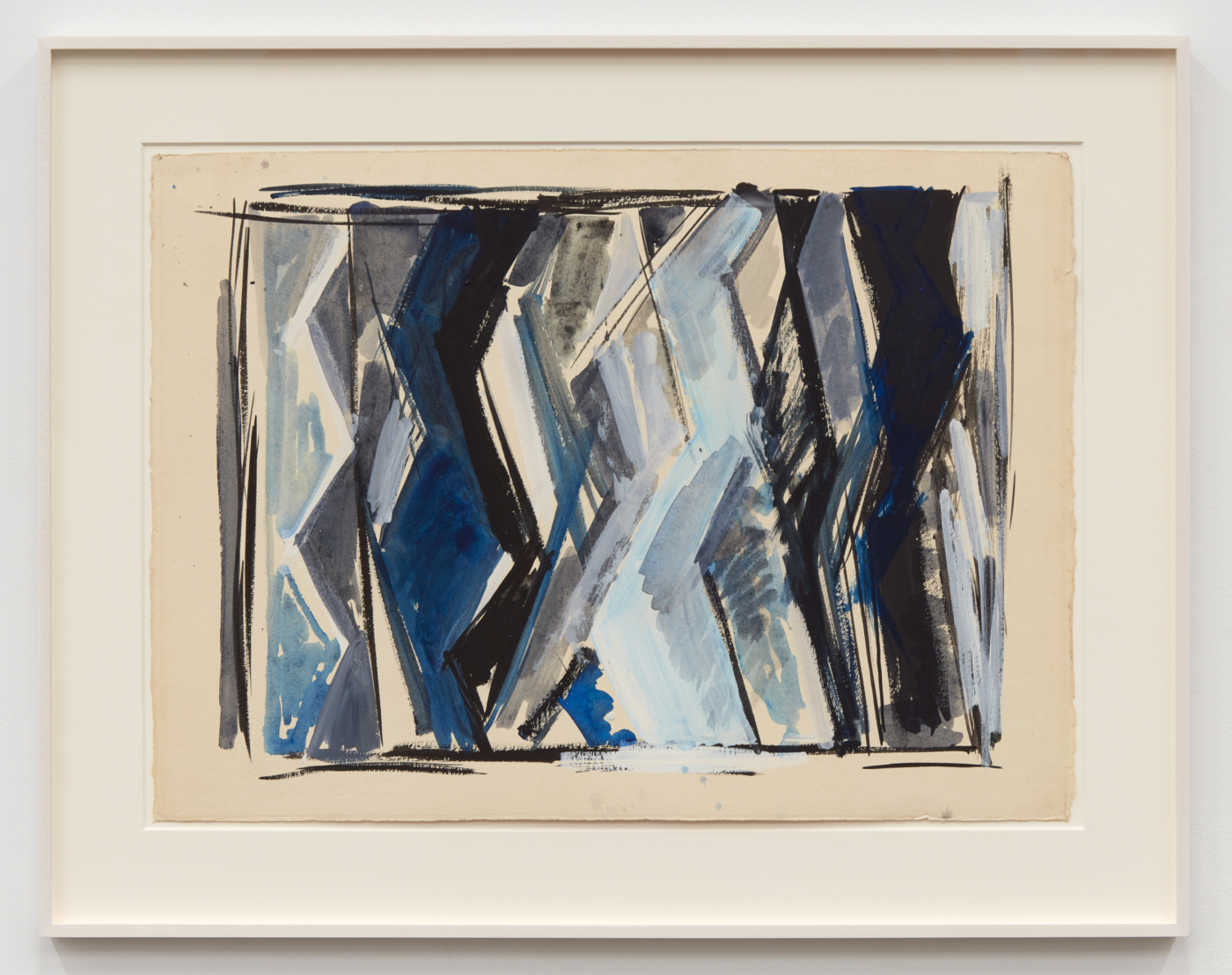 Untitled, 1976. Watercolor on paper, 22 × 30½ in. (55.9 × 77.5 cm), 29⅝ × 37¾ in. (75.3 × 95.9 cm) framed