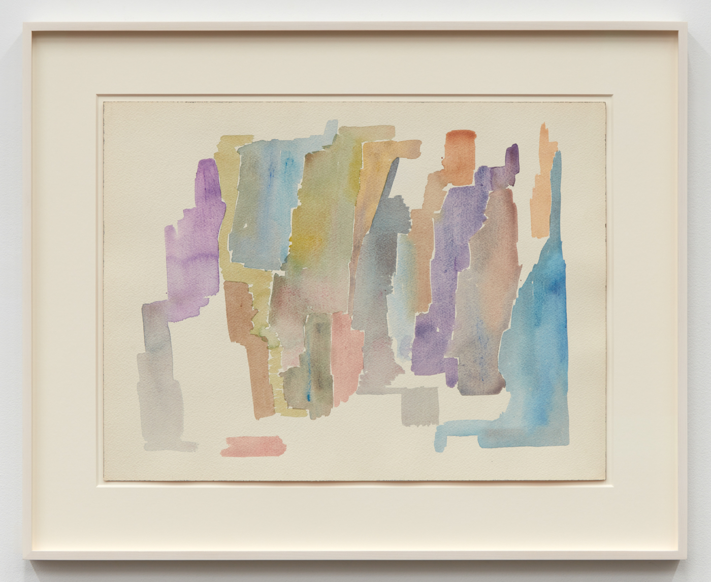 Untitled, 1974. Watercolor on paper, 18 × 24 in. (45.7 × 61 cm), 25⅝ × 31½ in. (65.1 × 80 cm) framed