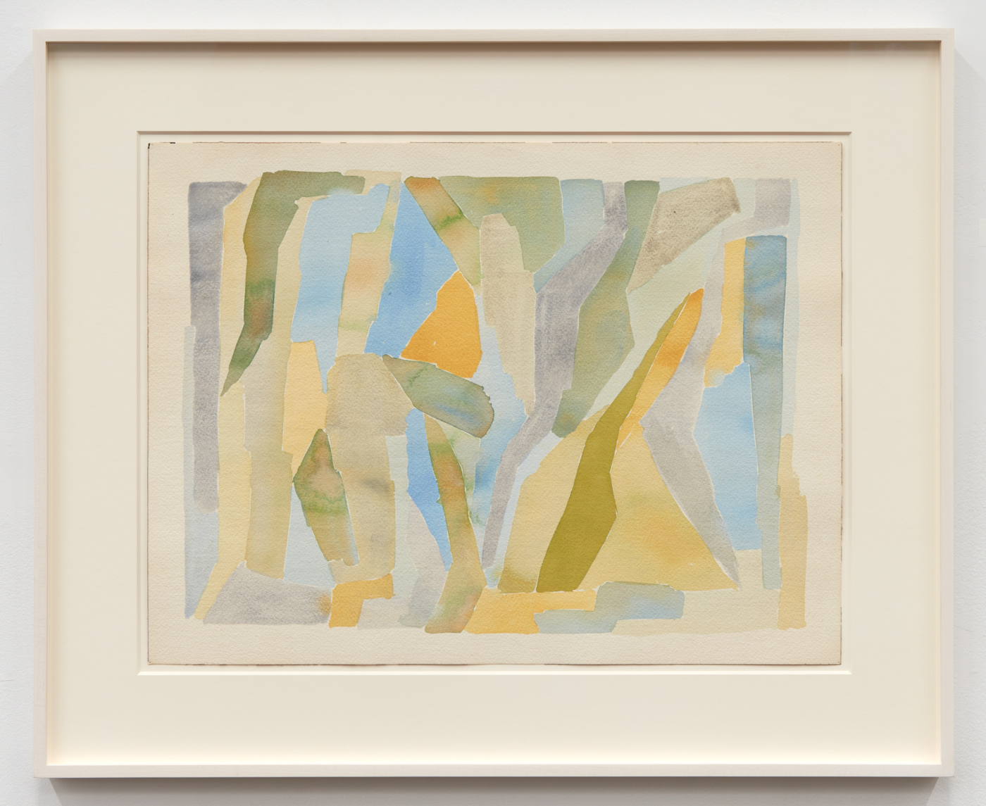Untitled, 1975. Watercolor on paper, 18 × 24 in. (45.7 × 61 cm), 25⅝ × 31½ in. (65.1 × 80 cm) framed