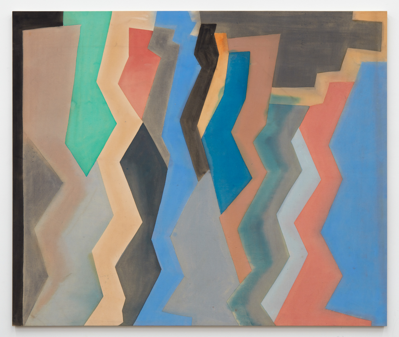 Untitled, 1976. Acrylic on canvas, 79¾ × 94¾ in. (202.6 × 240.7 cm)