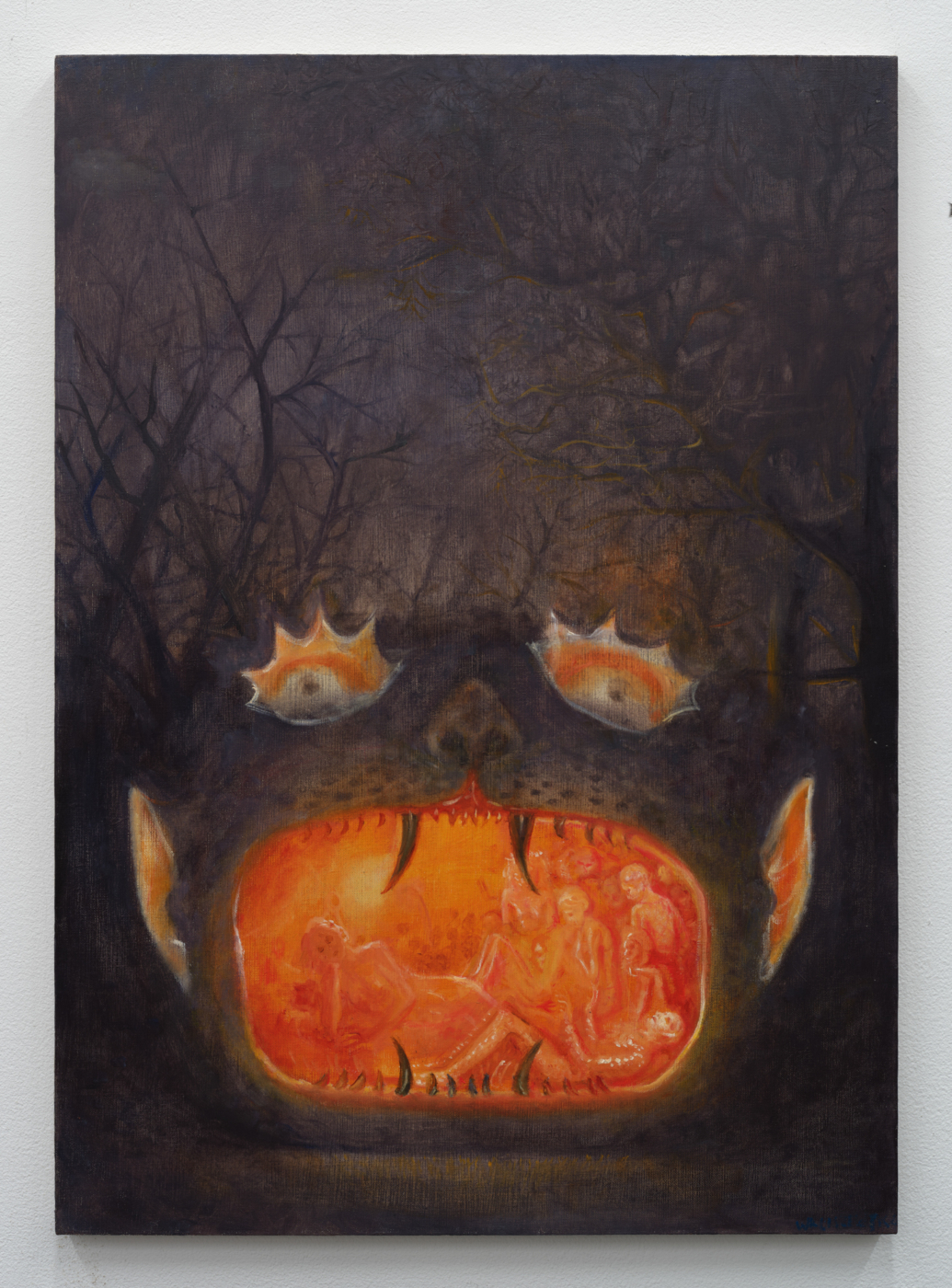 Aleksandra Waliszewska, Untitled, 2024. Oil on canvas, 27½ x 19¾ in. (70 cm x 50 cm)