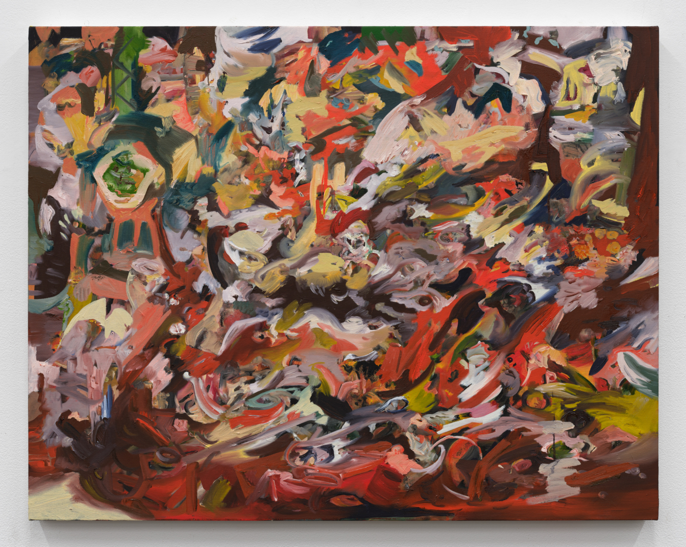 Cecily Brown, Wee Hell, 2025. Oil on linen, 29 x 37⅛ in. (73.66 x 94.31 cm)