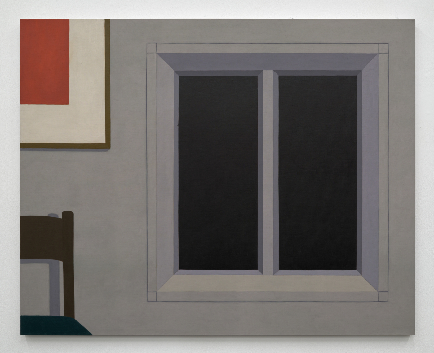 Henni Alftan, Darkness, 2024. Oil on linen, 51⅛ x 63¾ in. (130 x 162 cm)