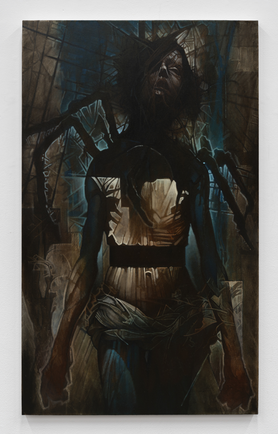 Kye Christensen-Knowles, Year of the Soul, 2025. Oil on linen, 50 x 30 in. (127.00 x 76.20 cm)