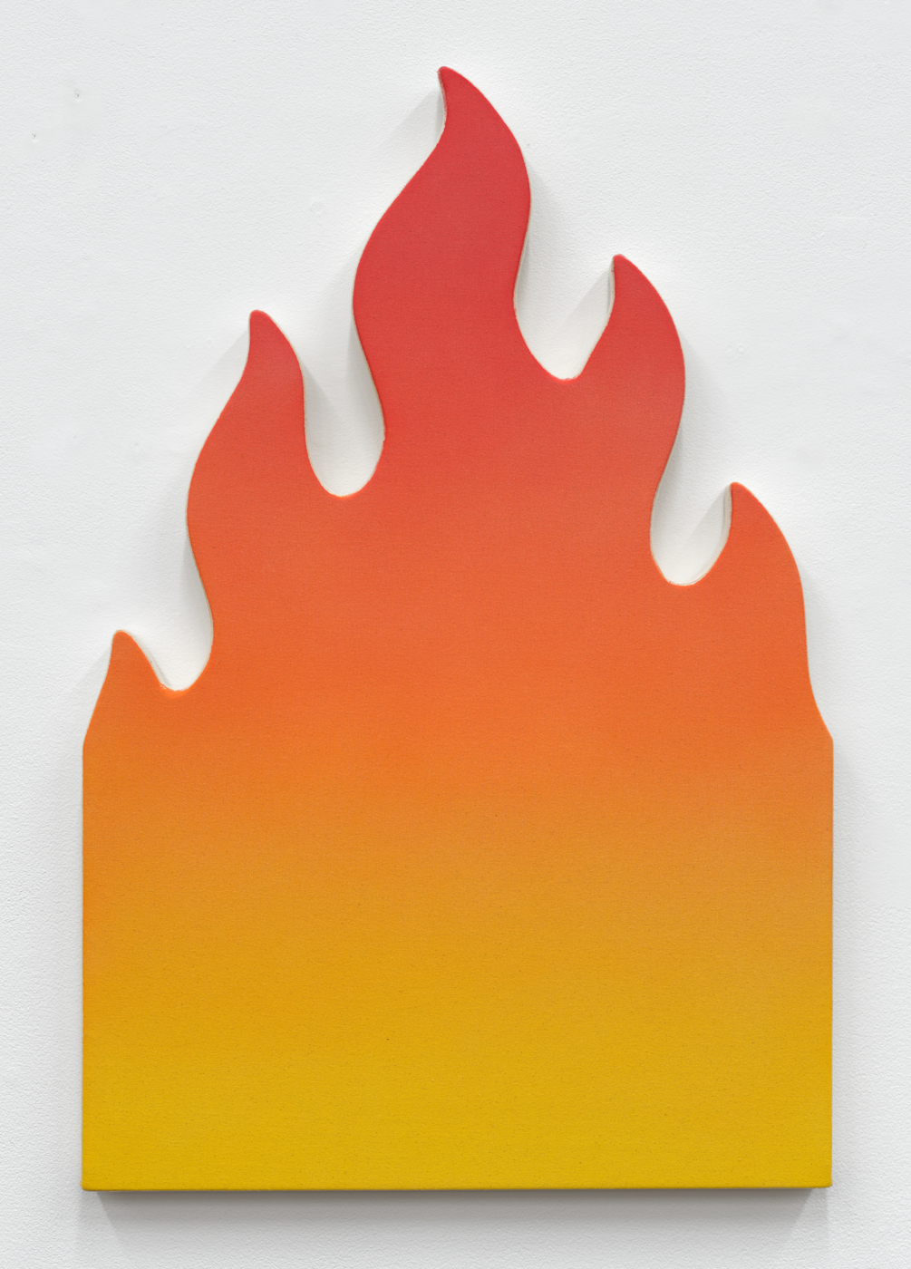 Ugo Rondinone, elfterjunizweitausendfünfundzwanzig, 2025. Acrylic on canvas, 36¼ x 24¼ in. (92.08 x 61.59 cm)