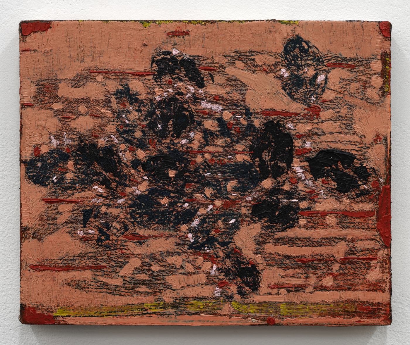 A Dead Tree Gives No Shelter, 2025. Oil on canvas, 9 x 11 in. (22.86 x 27.94 cm)