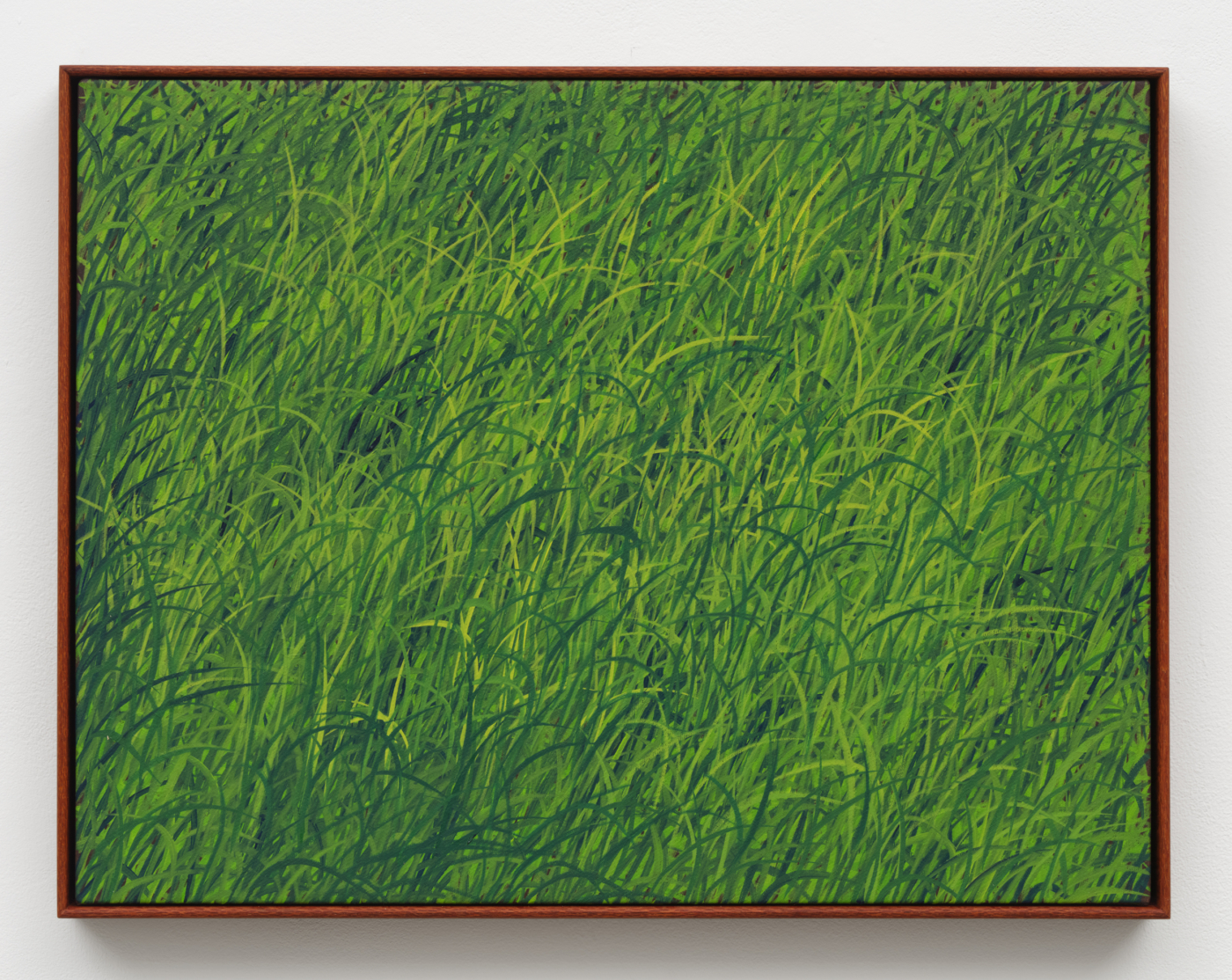 Untitled, 2025. Oil on linen, 16 x 21 1/8 in. (40.64 x 53.67 cm), 16 5/8 x 21 3/4 in. (42.24 x 55.24 cm) framed