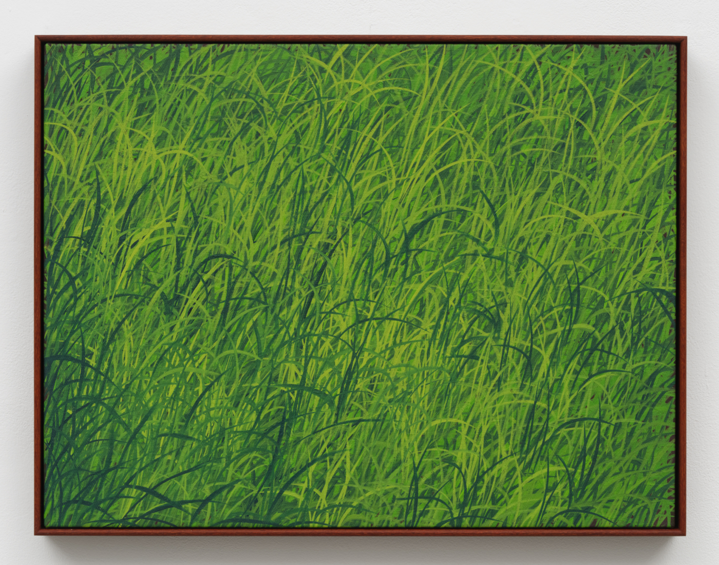 Untitled, 2025. Oil on linen, 16 x 21 1/8 in. (40.64 x 53.67 cm), 16 5/8 x 21 3/4 in. (42.24 x 55.24 cm) framed