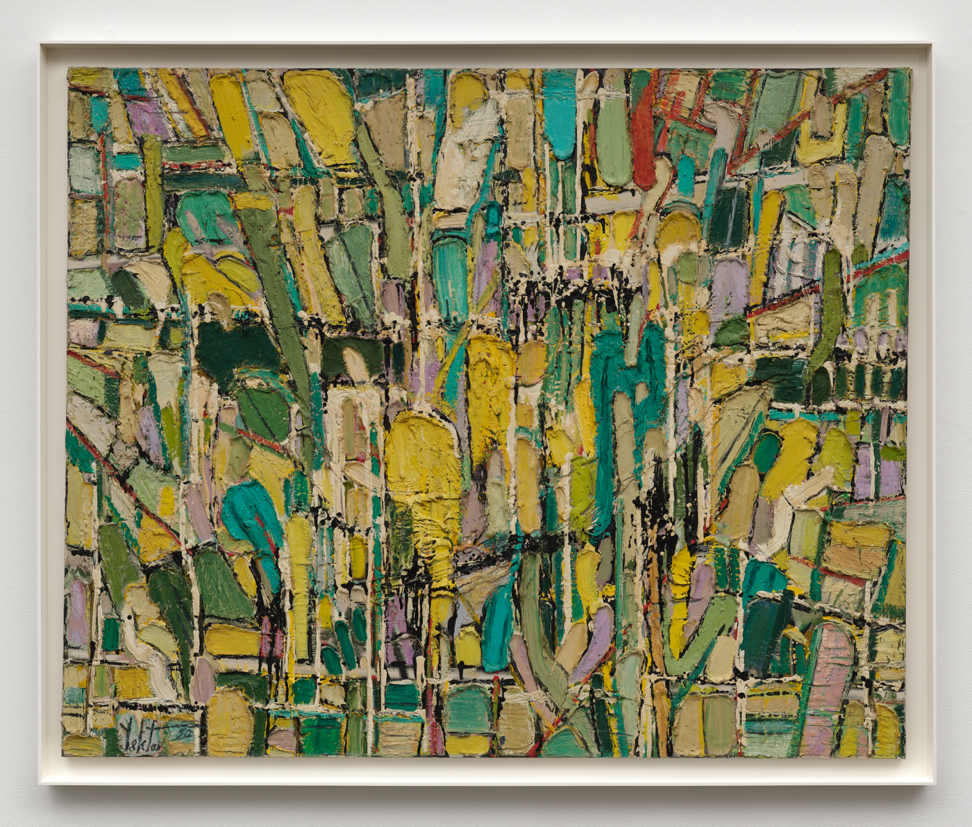 Untitled, 1950. Oil on canvas, 49⅛ x 60 in. (124.79 x 152.40 cm), 52 5/8 x 63 1/2 in. (133.68 x 161.29 cm) framed