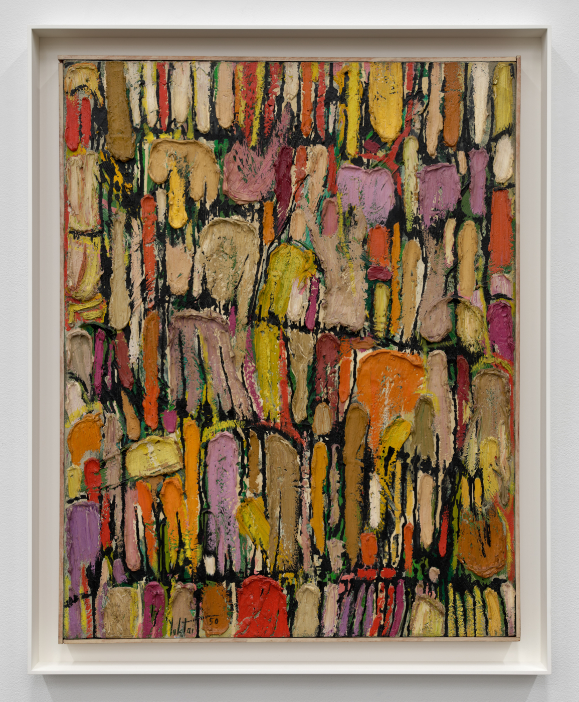 Untitled, 1950. Oil on canvas, 33¾ x 26⅝ in. (85.7 x 67.6 cm), 37 1/4 x 30 in. (94.61 x 76.20 cm) framed