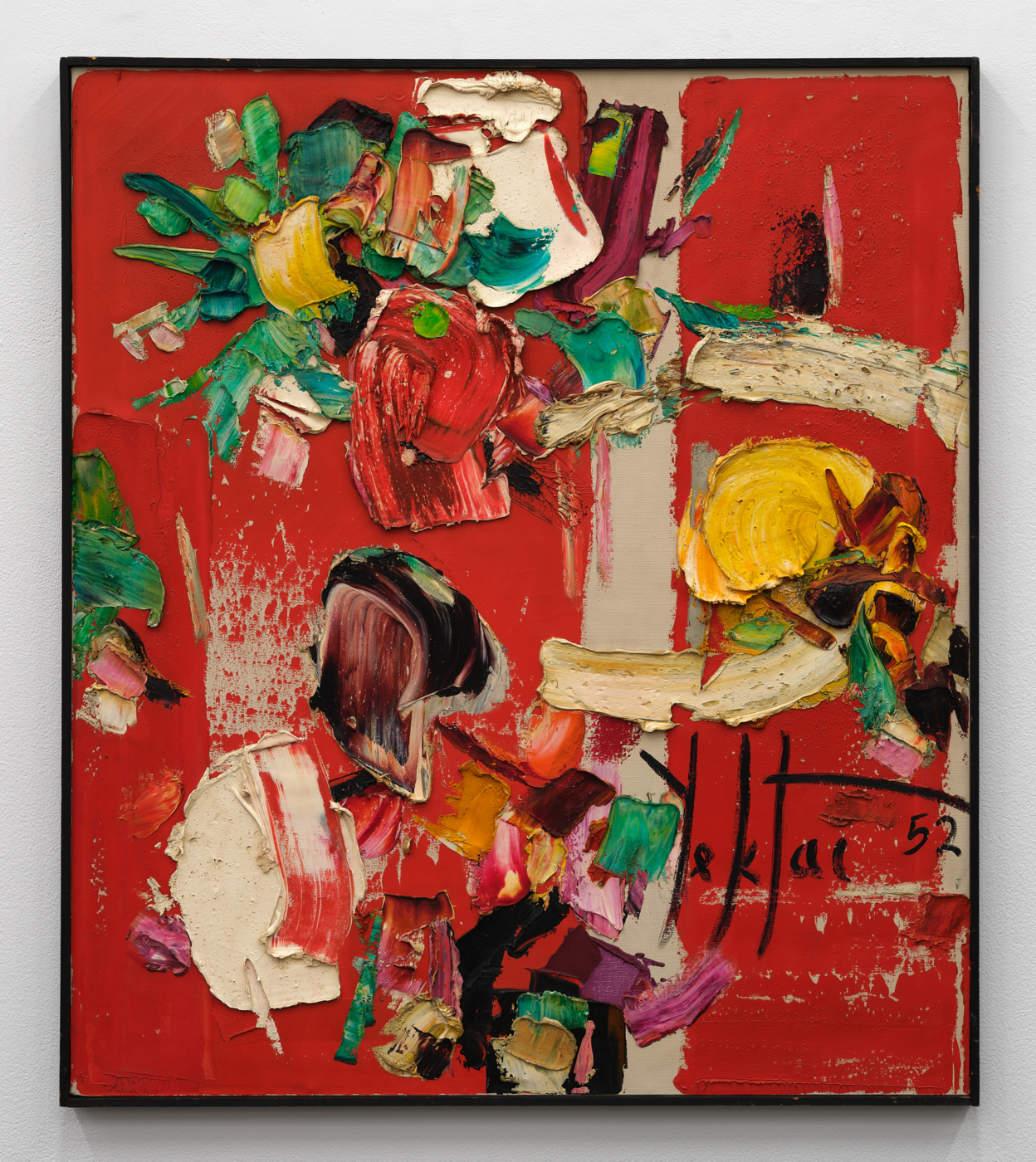 Untitled, 1952. Oil on canvas, 32 x 28 in. (81.28 x 71.12 cm), 32 5/8 x 28 5/8 in. (82.87 x 72.71 cm) framed