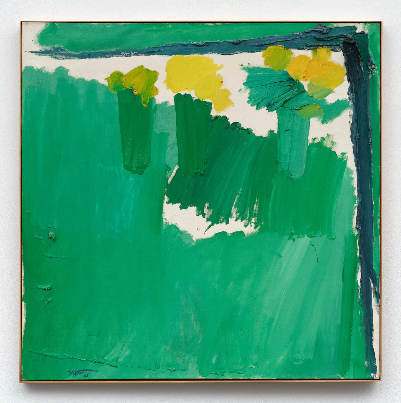 Untitled, 1962. Oil on canvas, 39 1/2 x 39 1/2 in. (100.33 x 100.33 cm), 39 3/4 x 39 3/4 in. (100.97 x 100.97 cm) framed