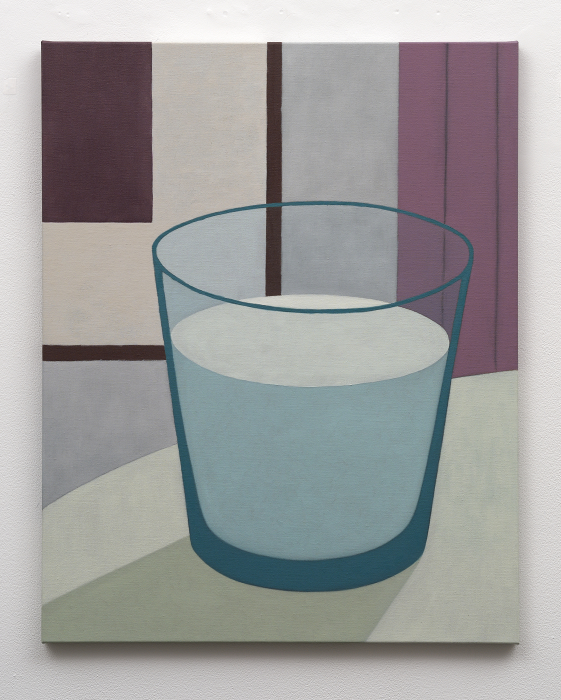 Henni Alftan, Milk, 2025. Oil on linen, 36¼ x 28¾ in. (92 x 73 cm)