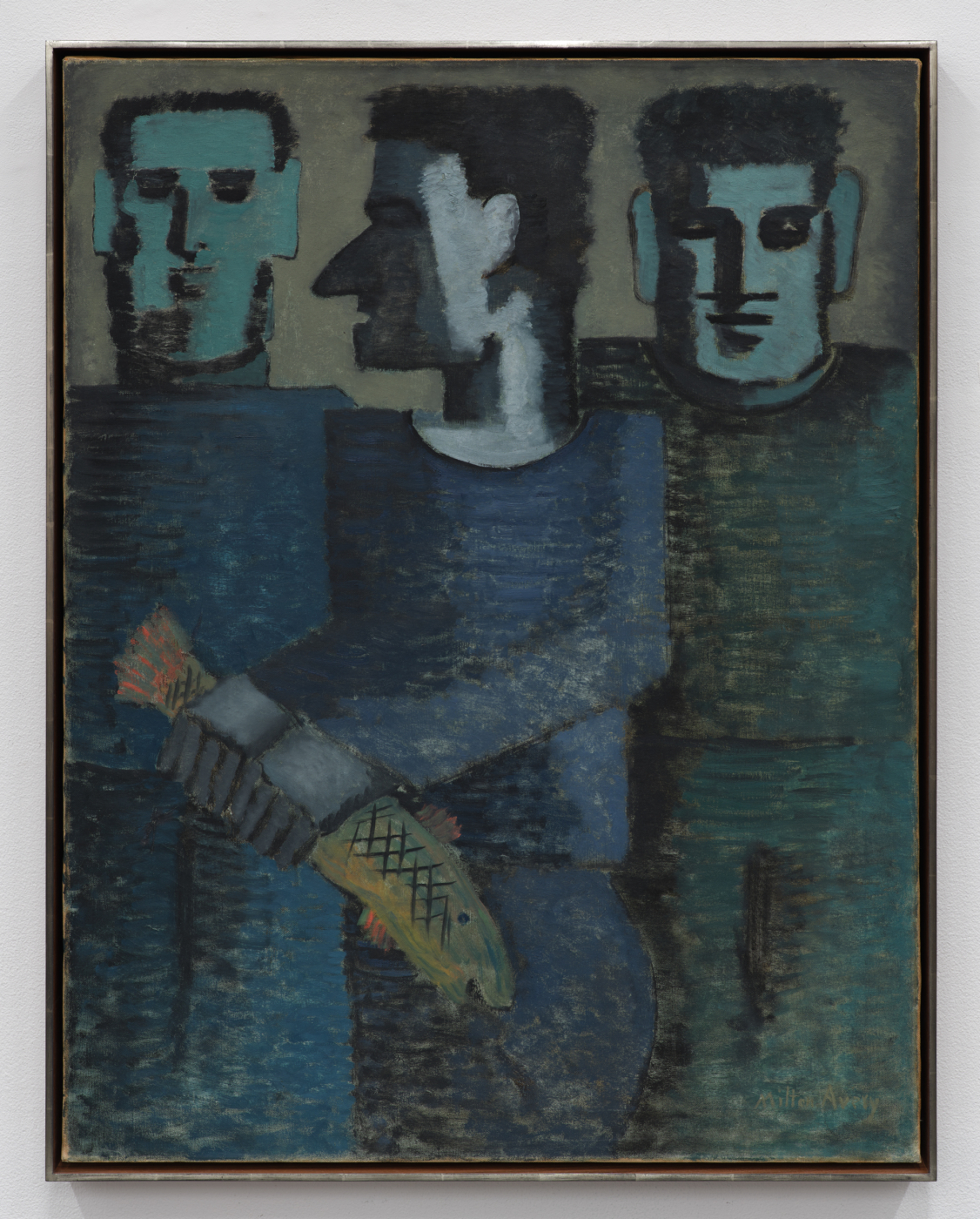 Gaspé Fishermen, 1939. Oil on canvas, 36 x 28 in. (91.44 x 71.12 cm), 37 1/8 x 29 x 2 1/8 in. (94.31 x 73.66 x 5.41 cm) framed