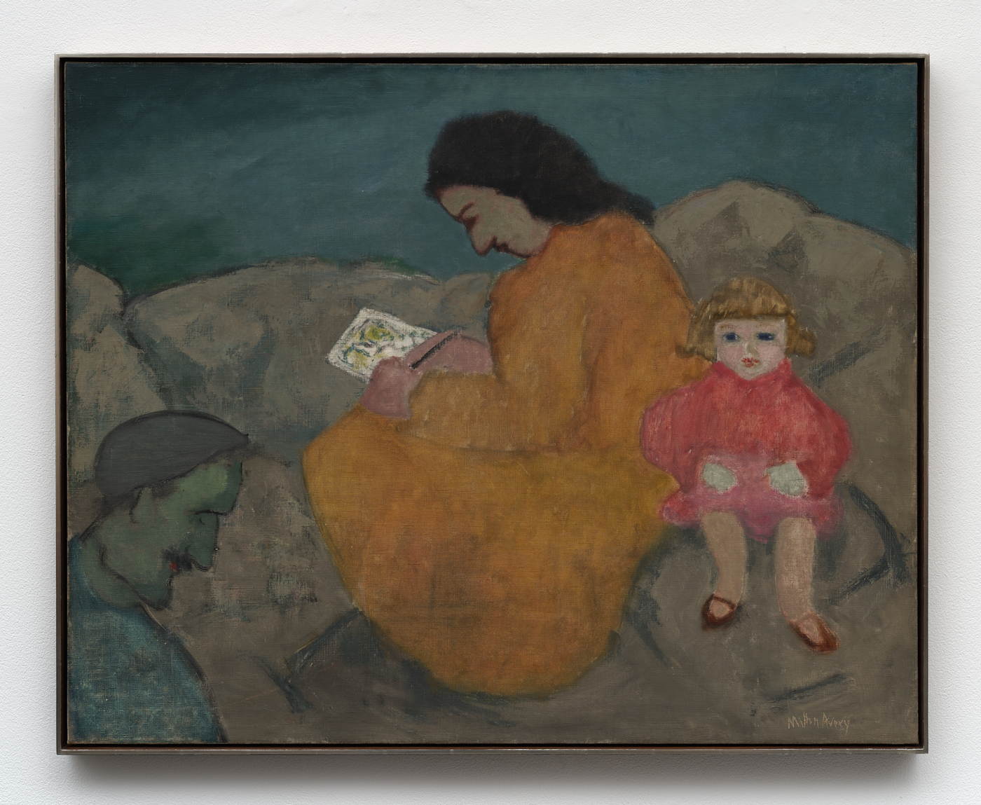 Avery Family, 1937–38. Oil on canvas, 32 x 40 in. (81.28 x 101.60 cm), 32⅞ x 40⅞ x 2 in. (83.50 x 103.82 x 5.08 cm) framed