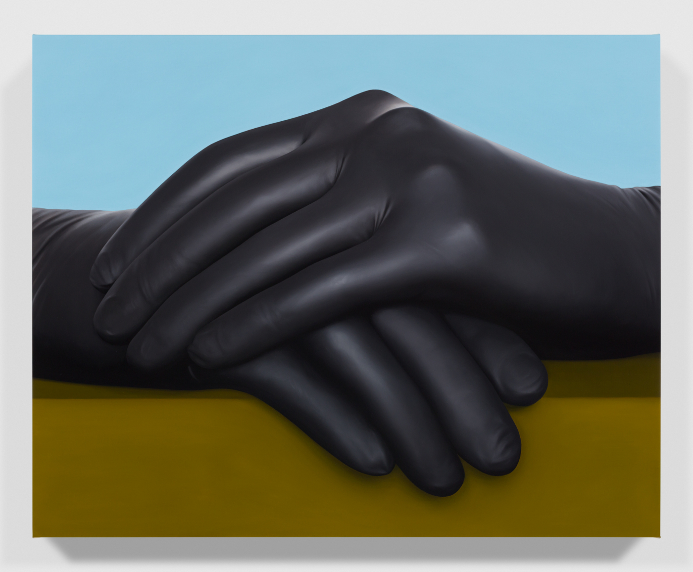 Lost Touch, 2025. Oil on linen, 32 x 40 in. (81.28 x 101.60 cm)