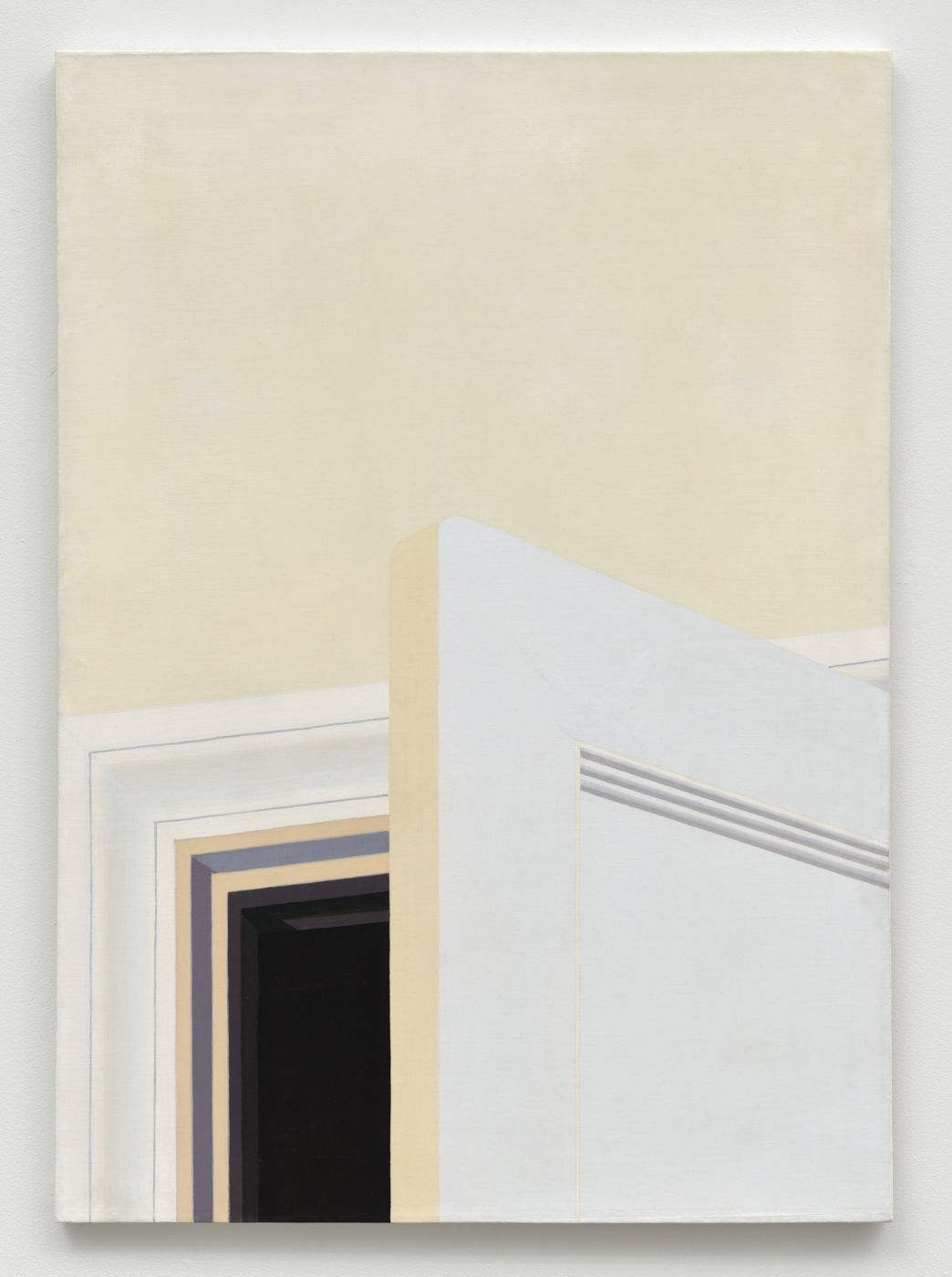 Yvonne Jacquette, Door Opening, 1969. Acrylic on canvas, 42 x 30 in. (106.68 x 76.20 cm)