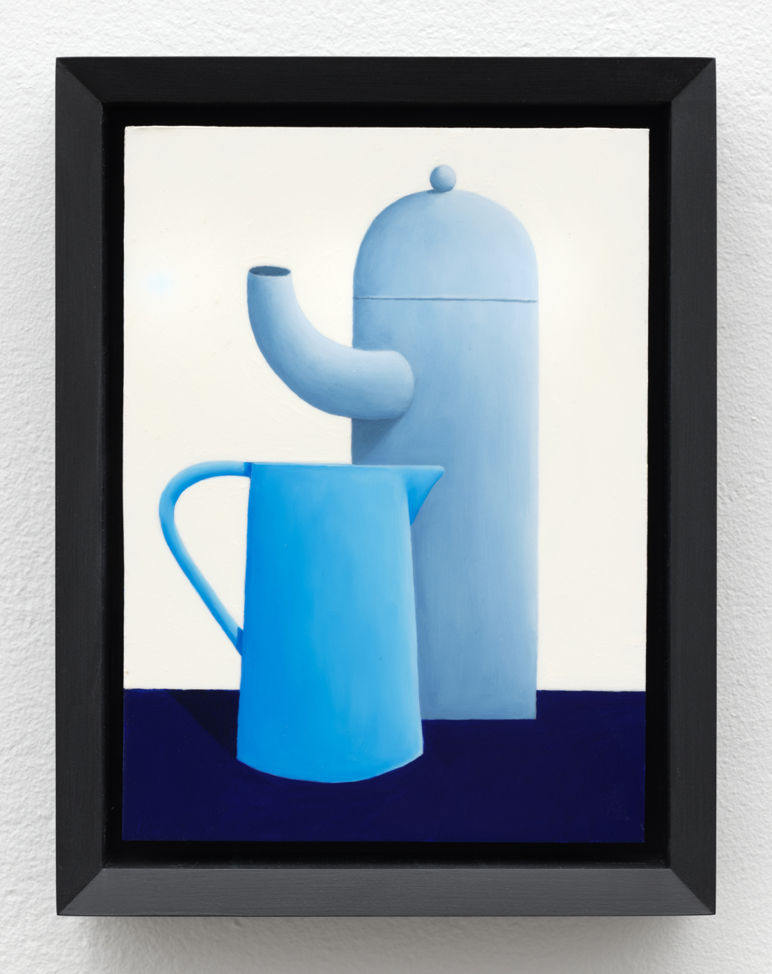 Still Life (Copper Version), 2025. Oil on copper, 5 7/8 x 4 3/8 in. (15.00 x 11.00 cm), 7 x 5 3/8 in. (17.78 x 13.65 cm) frame