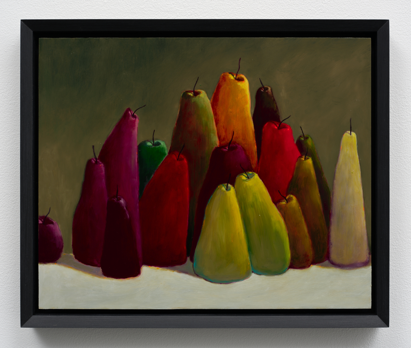 Still Life, 2025. Oil on copper, 8⅝ x 10⅝ in. (22 x 27 cm), 9 3/4 x 11 3/4 in. (24.77 x 29.84 cm) framed