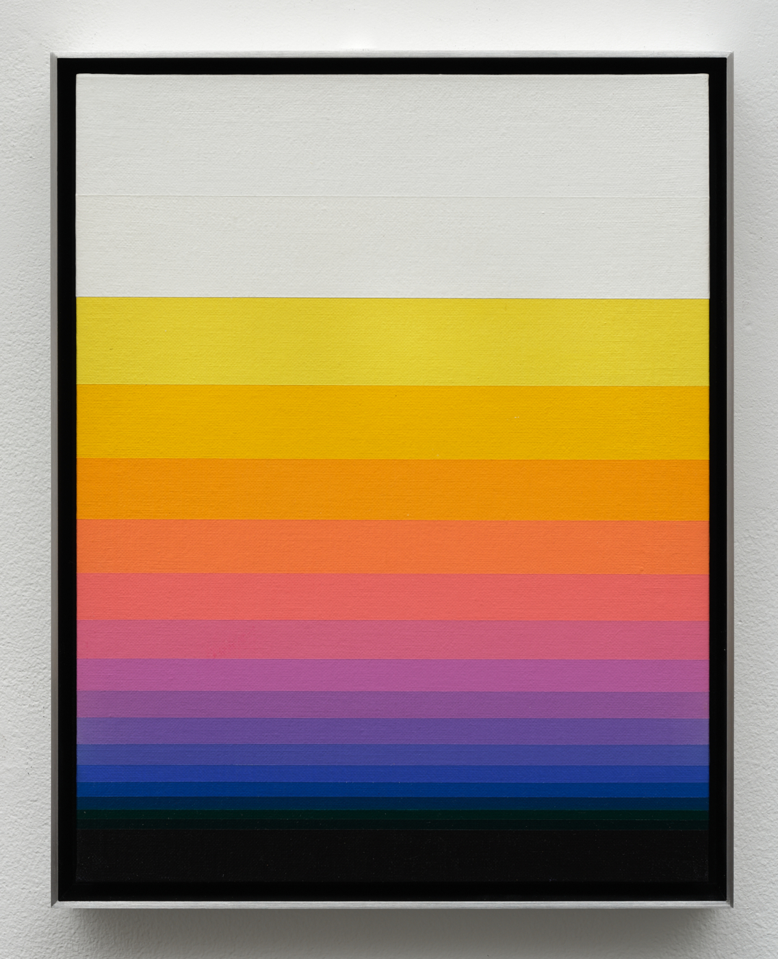 So. Wall, 1976. Acrylic on canvas board, 14 x 11 in. (35.56 x 27.94 cm), 14¾ x 11¾ in. (37.47 x 29.84 cm) framed
