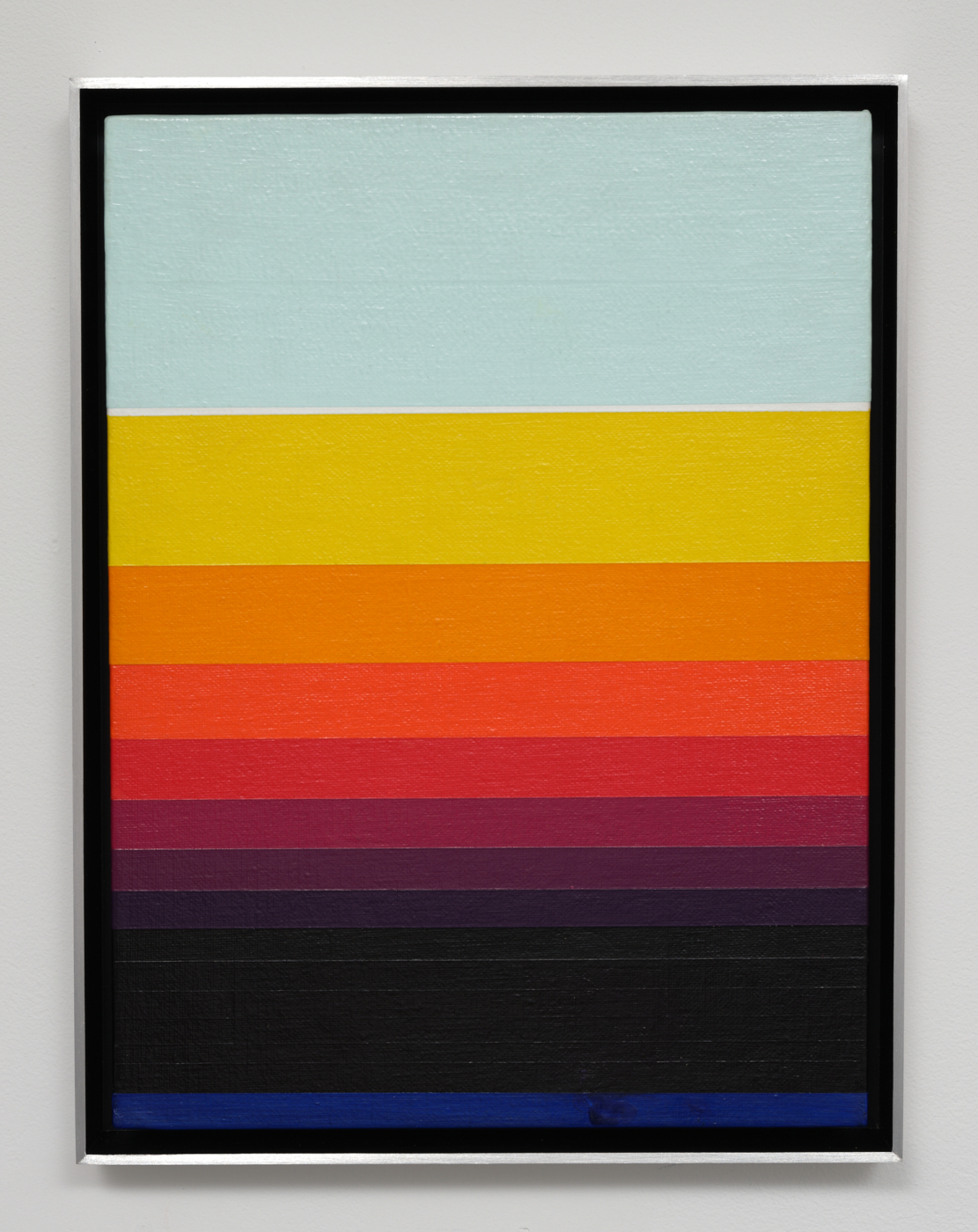 Untitled, c. 1976. Acrylic on canvas board, 12 x 9 in. (30.48 x 22.86 cm), 12¾ x 9⅞ in. (32.38 x 25.10 cm) framed