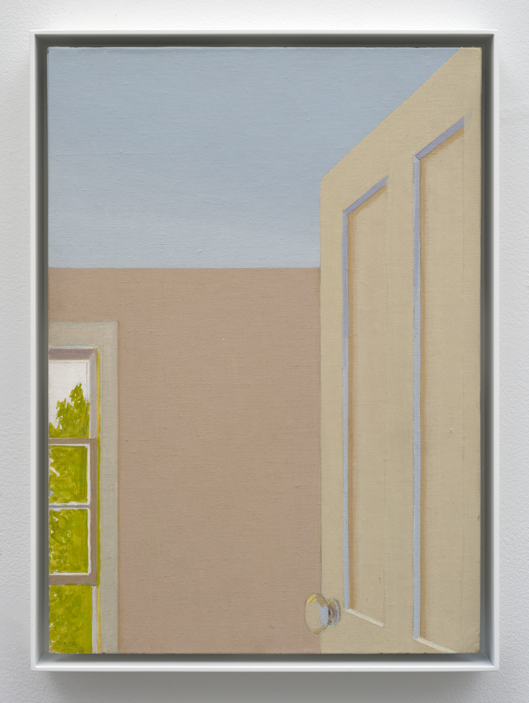 Untitled, c. 1969. Acrylic on canvas board, 14 x 10 in. (35.56 x 25.40 cm), 14 3/4 x 10 3/4 in. (37.47 x 27.30 cm) framed