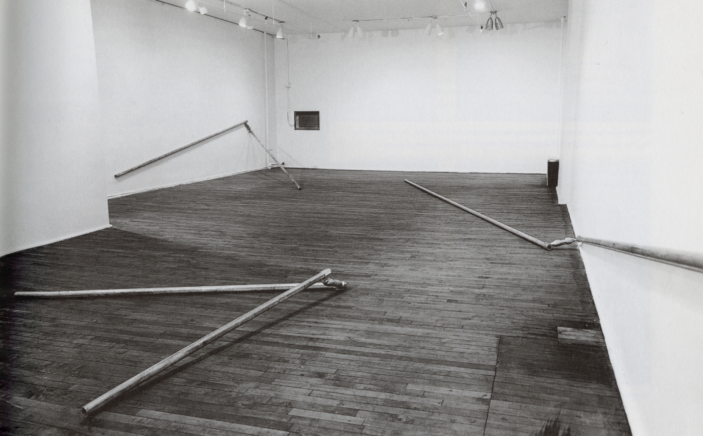Installation view, Bykert Gallery, New York, 1967