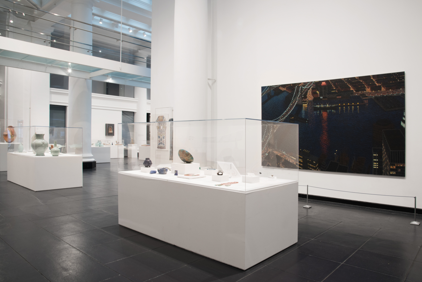 Infinite Blue, installation view, Brooklyn Museum, New York, 2017. Photo by Jonathan Dorado