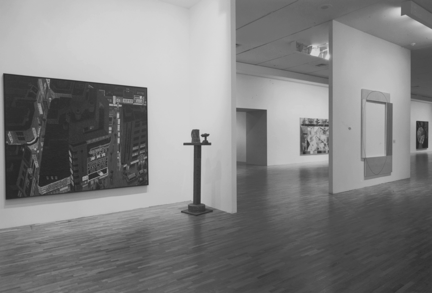 Contemporary Works from the Collection, installation view, the Museum of Modern Art, New York, 1986. Photograph by Kate Keller