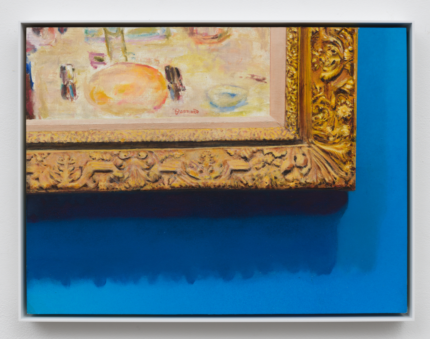 Untitled, 2025. Oil on aluminum panel, 15 x 20 in. (38.10 x 50.80 cm); 15 3/4 x 20 3/4 in. (40.01 x 52.70 cm) framed