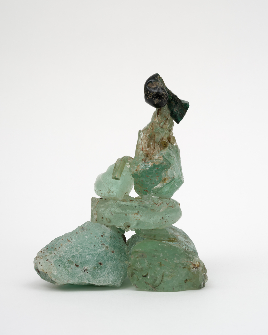 Untitled, 2010-13. Glass, 7 x 5¾ x 4 in. (17.78 x 14.61 x 10.16 cm)