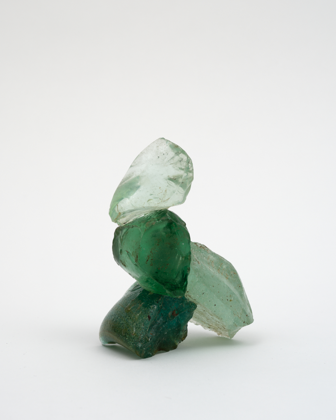 Untitled, 2010-13. Glass, 5½ x 4⅛ x 3 in. (13.97 x 10.48 x 7.62 cm)
