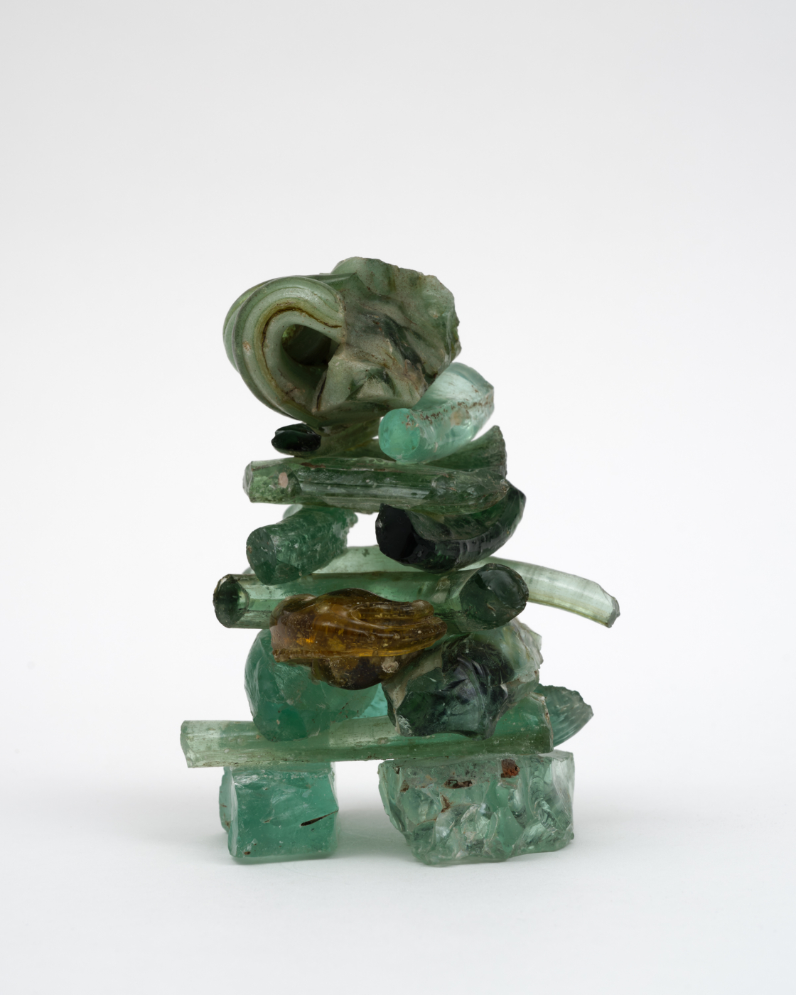 Untitled, 2010-13. Glass, 5¾ x 4 x 3⅝ in. (14.61 x 10.16 x 9.22 cm)
