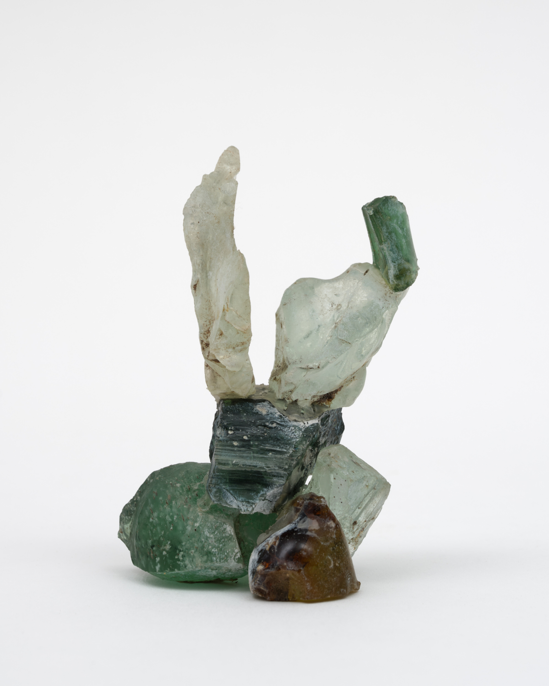 Untitled, 2010-13. Glass, 4¼ x 3⅜ x 2½ in. (10.79 x 8.57 x 6.35 cm)