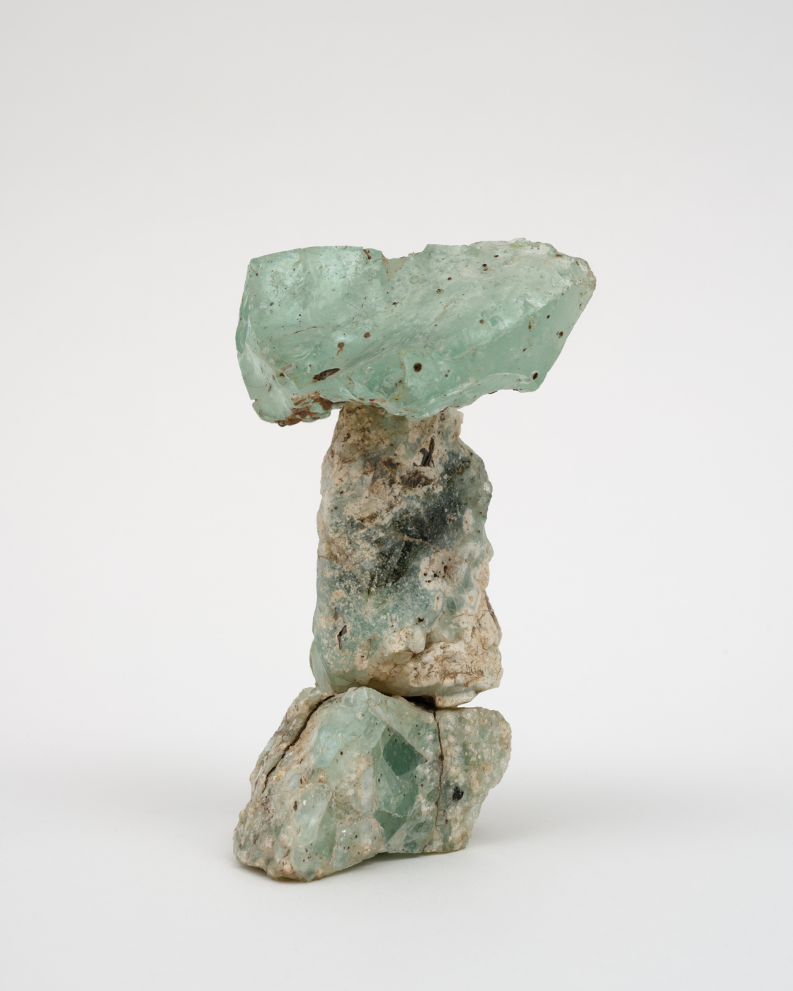 Untitled, 2010-13. Glass, 6½ x 4 x 4¼ in. (16.51 x 10.16 x 10.79 cm)