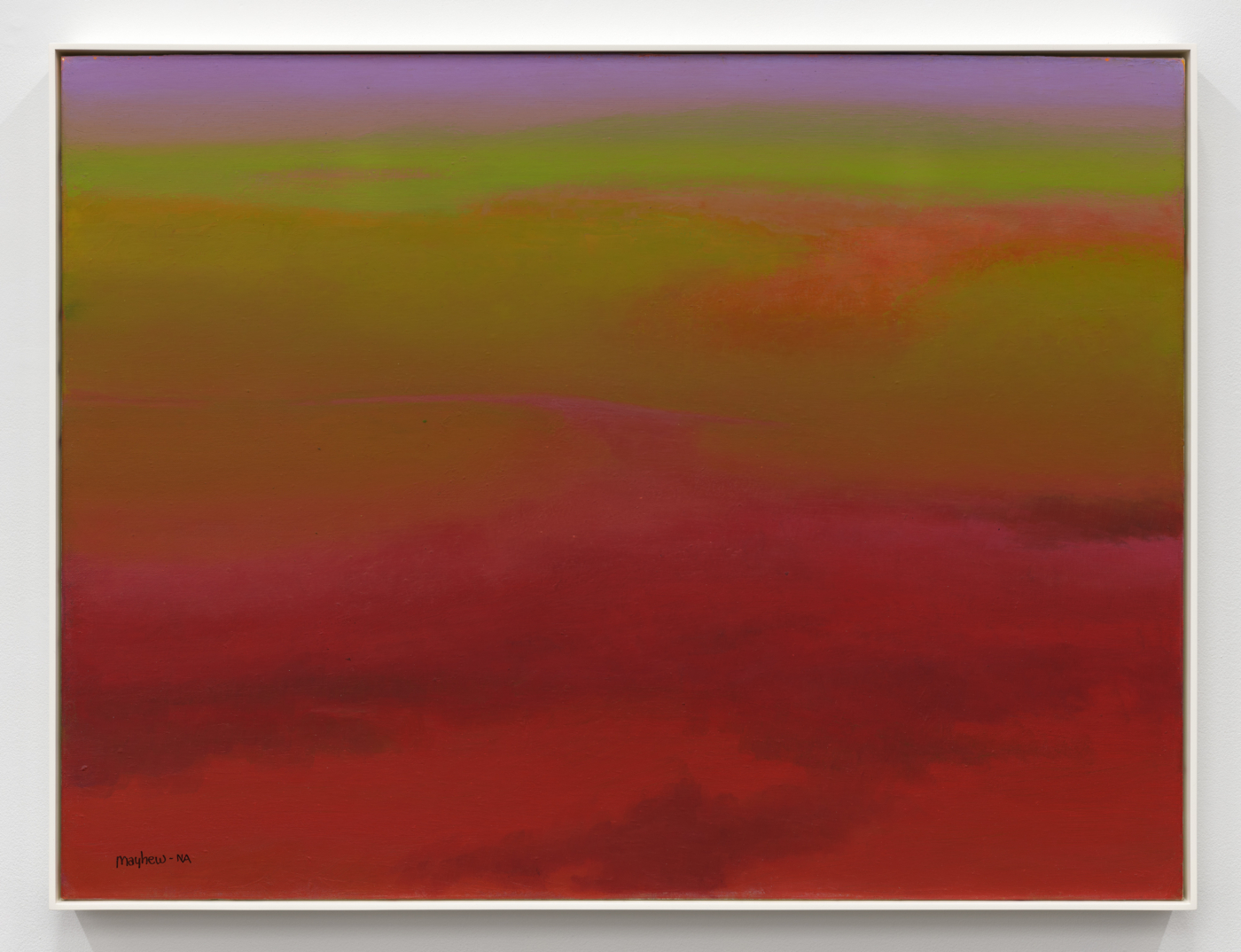 Apache Vista, 2014. Oil on canvas, 30 1/8 x 40 1/8 in. (76.53 x 101.93 cm); 30⅞ x 40⅞ in. (78.44 x 103.84 cm) framed