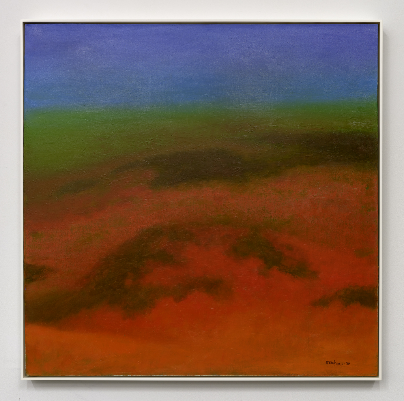 Temptation, 2014. Oil on canvas, 36 x 36 1/8 in. (91.44 x 91.77 cm); 36¾ x 36⅞ in. (93.34 x 93.68 cm) framed