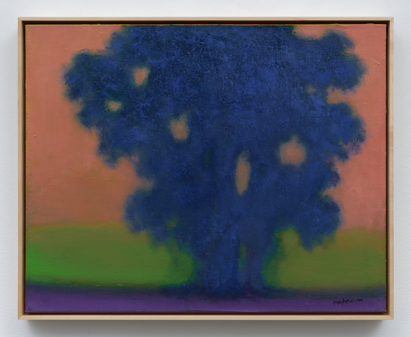 Wednesday, 2023. Oil on canvas, 24 x 30 in. (60.96 x 76.20 cm); 25 1/4 x 31 1/4 in. (64.14 x 79.38 cm) framed