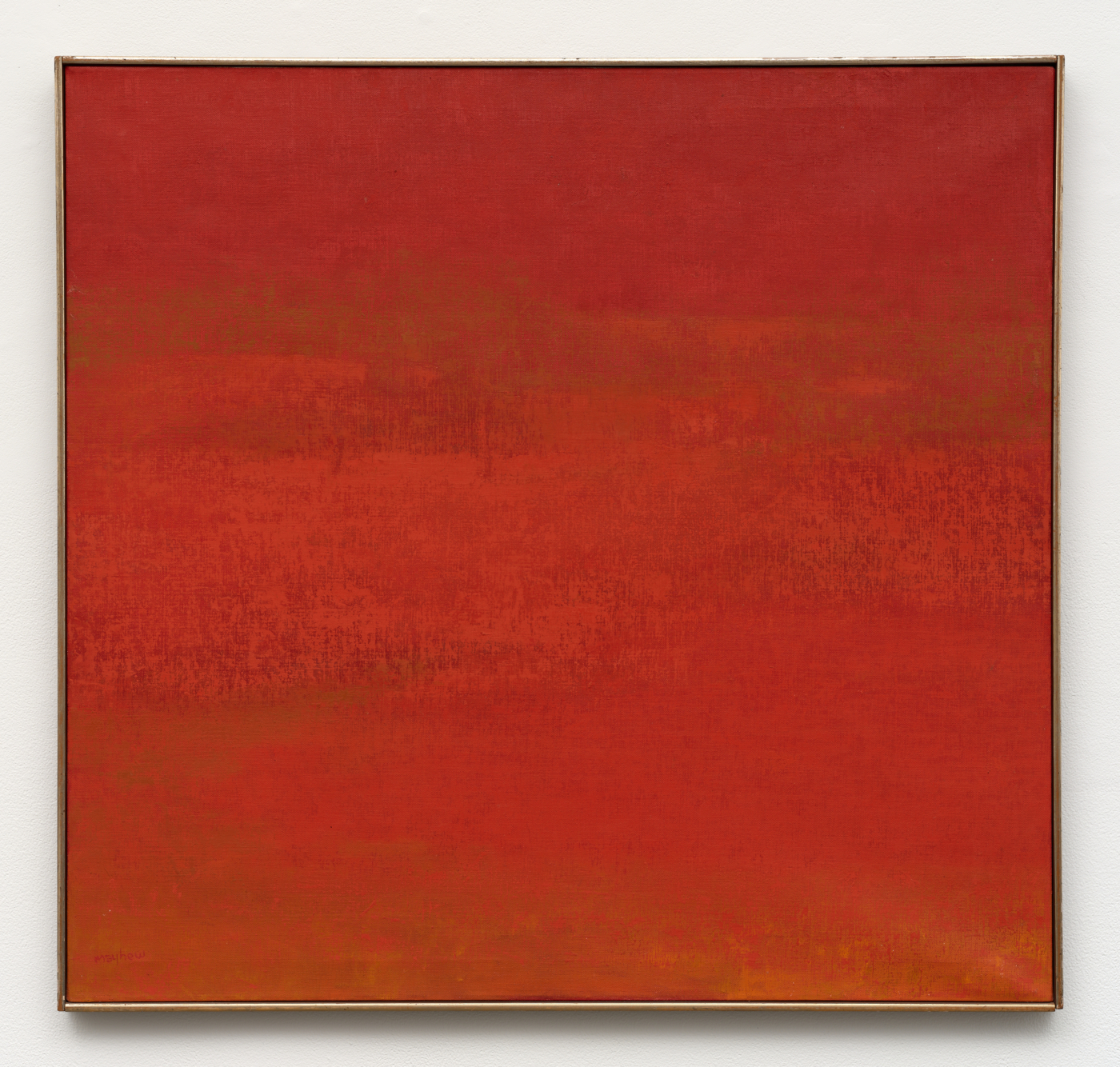 Essence, 1973. Oil on canvas, 36 x 38 in. (91.44 x 96.52 cm); 36¾ x 38¾ in. (93.34 x 98.42 cm) framed