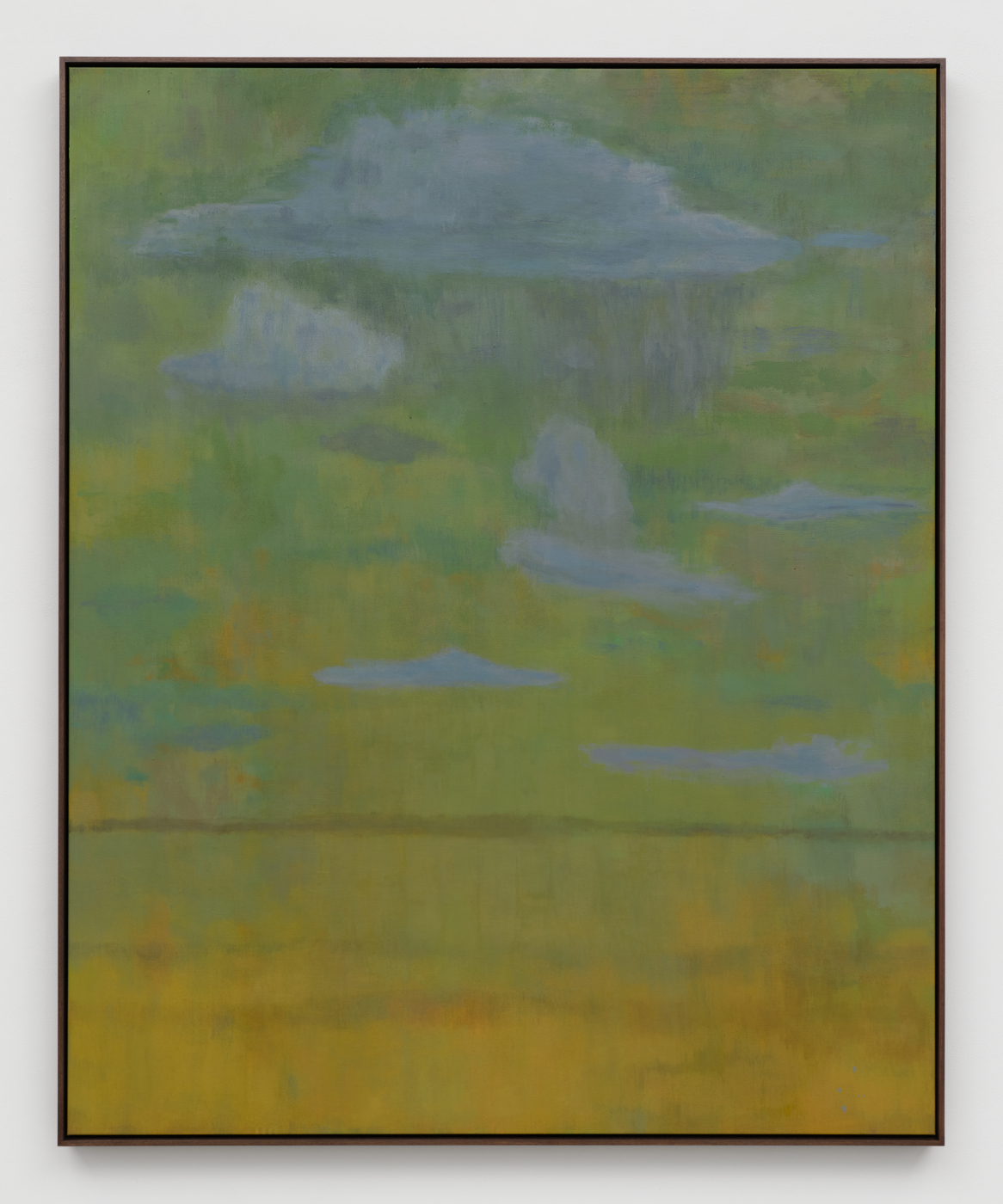 Untitled (Cloud), 2026. Oil on linen, 63 x 51 1/8 in. (160.02 x 129.87 cm); 64 1/8 x 52 1/4 in. (162.89 x 132.72 cm) framed